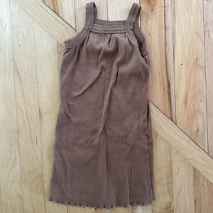 EUC Kindly the Label Ribbed Tank Dress